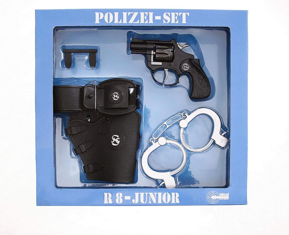4 Colored Cap Gun Toy Pistol Revolver Police Colt 45 Fire 8 Ring Caps for sale online 