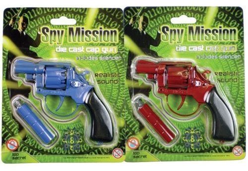 spy mission cap gun