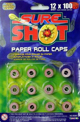 sure shot toy caps