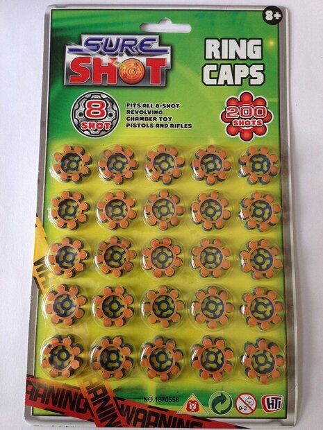 sure shot cap gun caps