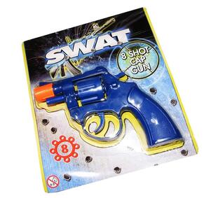 Details about   Swat Mission 8 Shot Cap Gun Ring Caps Pistol Toy Kids Child Outdoor Revolver 